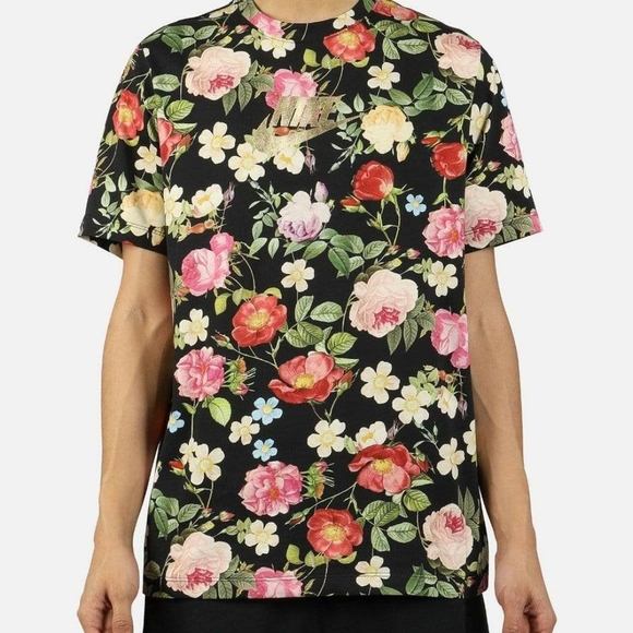 flower nike shirt